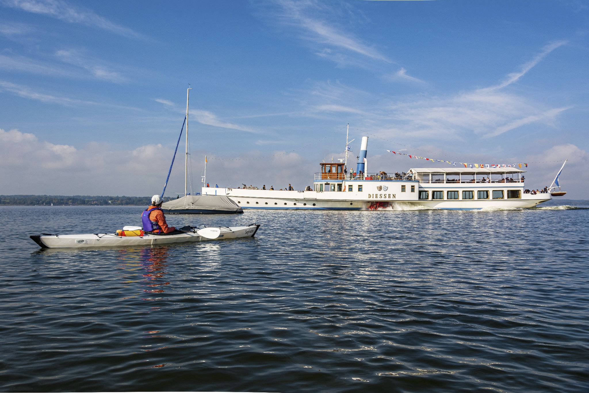 Kajaktour Ammersee Herrsching 17.10.2021